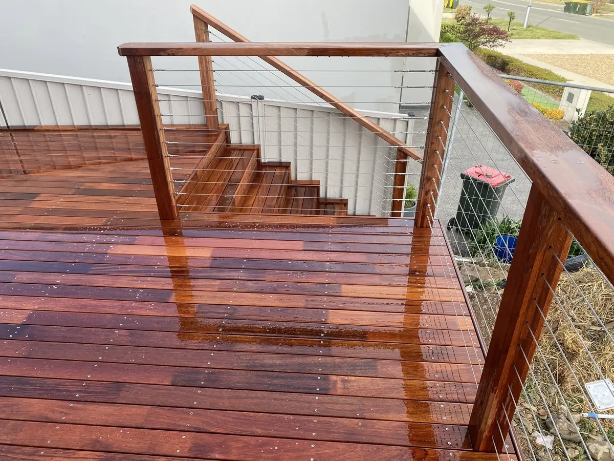 Canberra - Hardwood Deck & Balustrade