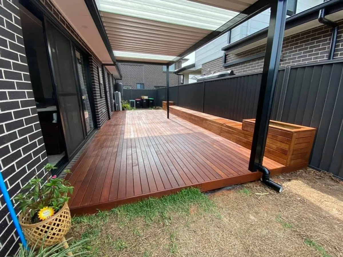 Canberra - Merbau Deck & Pergola