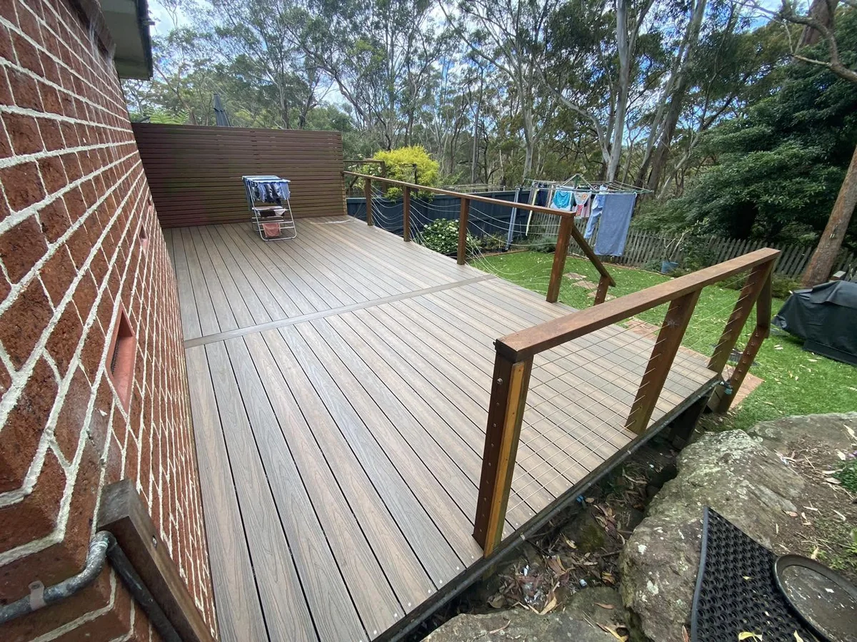 Canberra - Composite Deck & Wire Balustrade